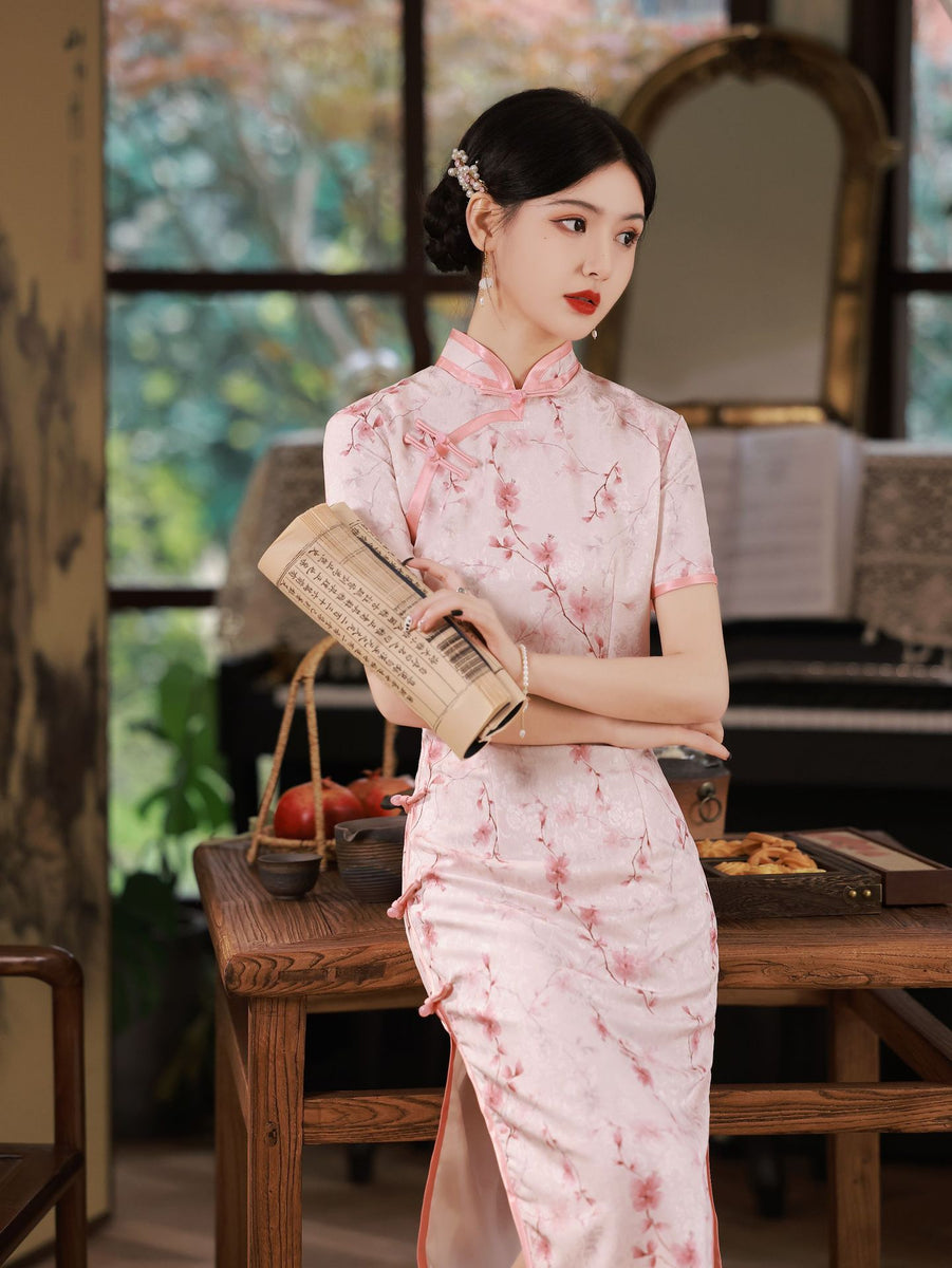 Pink qipao 2024