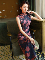 Modern Chinese qipao, Chinese Cheongsam, Evening Dress, Ball Gowns, mandarin collar