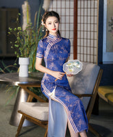 traditional Chinese qipao, Chinese Cheongsam Dress, Evening Dress, Ball Gowns, mandarin collar
