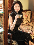 Modern Chinese Qipao,  Evening Dress, mandarin collar