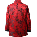 Men’s wedding suit, Chinese wedding suit, Wedding Tang Jacket, dragon pattern, 3 color, mandarin collar