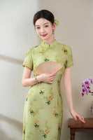 Modern Chinese Qipao dress, Evening Dress, 2 colors