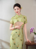 Modern Chinese Qipao dress, Evening Dress, 2 colors
