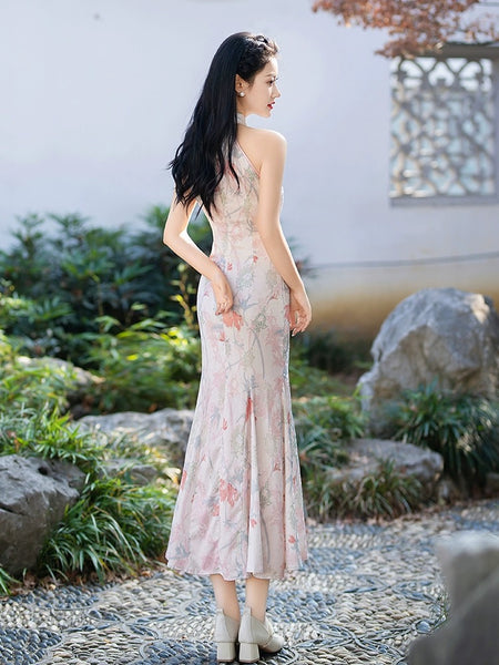Modern Chinese Qipao, Cheongsam Dress, Evening Dress, mermaid dress Modern Chinese Qipao, Cheongsam Dress, Evening Dress, mermaid dress