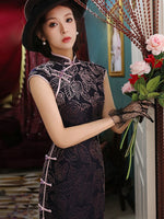 Modern Chinese qipao, Chinese Cheongsam, Evening Dress, Ball Gowns, mandarin collar