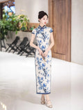 Modern Chinese qipao, Chinese Cheongsam, Evening Dress, Ball Gowns, mandarin collar