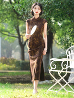 Modern Chinese qipao, Chinese Cheongsam, Evening Dress, Ball Gowns, mandarin collar