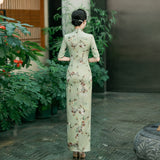 Modern Chinese Qipao dress,  Evening Dress, mandarin collar