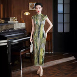 Modern Chinese dress, mulberry silk Cheongsam, Silk qipao, spring dress