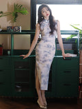 Modern Chinese qipao, Chinese Cheongsam, Evening Dress, Ball Gowns, mandarin collar