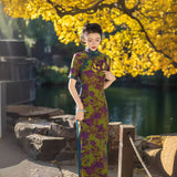Modern Chinese qipao, Chinese Cheongsam, Evening Dress, Ball Gowns, mandarin collar