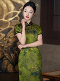 Modern Chinese qipao, Chinese Cheongsam, Evening Dresses, Ball Gowns, Summer qipao, mandarin collar