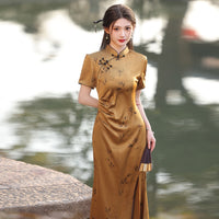 Modern Chinese Qipao, Chinese Cheongsam, Evening Dress, Ball Gowns