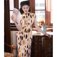 Elegant traditional Chinese dress, Chinese Cheongsam Dress, Evening Dresses, Ball Gowns, Long Evening Dresses, mandarin collar