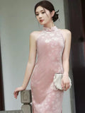 Modern Chinese qipao, Cheongsam Dress, Evening Dress, velvet qipao, floral qipao