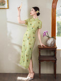 Modern Chinese Qipao dress, Evening Dress, 2 colors