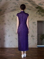 Elegantes traditionelles chinesisches Kleid, chinesisches Cheongsam, lange Abendkleider, Ballkleider, Geschenk für sie, Mandarinkragen