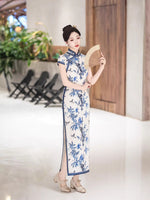 Modern Chinese qipao, Chinese Cheongsam, Evening Dress, Ball Gowns, mandarin collar