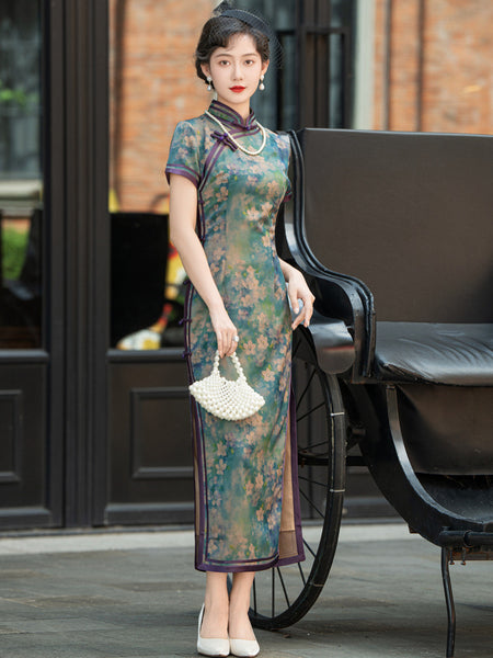Modern Chinese Qipao, Chinese Cheongsam Dress, Evening Dress, Ball Gow QipaoMood Modern Chinese Qipao, Chinese Cheongsam Dress, Evening Dress, Ball Gow QipaoMood