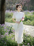 Modern Chinese Qipao, Chinese Cheongsam, modern qipao, Ball Gowns, Long Evening Dress, mandarin collar