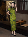 Modern Chinese qipao, Chinese Cheongsam, Evening Dresses, Ball Gowns, Summer qipao, mandarin collar