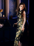 Modern Chinese qipao, Chinese Cheongsam, Evening Dress, Ball Gowns, mandarin collar