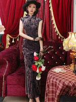 Modern Chinese qipao, Chinese Cheongsam, Evening Dress, Ball Gowns, mandarin collar