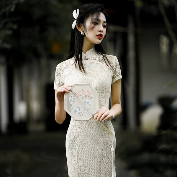 cream colored lace dress Express Womens Overlay M Ivory Cocktail Party Sexy TINY FLAW Womens Baltic Born Aphrodite Lace Dress Lace Cream Colored Sheath Dress