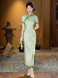 Modern Chinese Qipao, Chinese Cheongsam, summer qipao, Evening Dress, Ball Gowns, mandarin collar