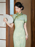 Modern Chinese Qipao, Chinese Cheongsam, summer qipao, Evening Dress, Ball Gowns, mandarin collar