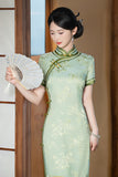 Modern Chinese Qipao, Chinese Cheongsam, summer qipao, Evening Dress, Ball Gowns, mandarin collar