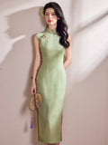 Modern Chinese qipao, Chinese Cheongsam, Evening Dress, Ball Gowns, mandarin collar