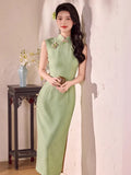 Modern Chinese qipao, Chinese Cheongsam, Evening Dress, Ball Gowns, mandarin collar