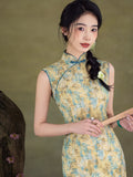 Modern Chinese qipao, Chinese Cheongsam, Ball Gowns, Long Evening Dress, mandarin collar