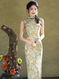 Modern Chinese qipao, Chinese Cheongsam, Ball Gowns, Long Evening Dress, mandarin collar