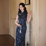 Modern Chinese qipao, Chinese Cheongsam, Evening Dress, Ball Gowns, mandarin collar