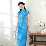 Modern Chinese qipao, Chinese Cheongsam, Evening Dress, Ball Gowns, mandarin collar