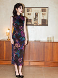 Modern Chinese Qipao dress,  Evening Dress, mandarin collar
