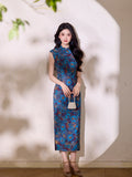 Modern Chinese Qipao,  Evening Dress, Full length, mandarin collar