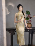 Modern Chinese Qipao, Cheongsam Dress, breathable Summer Qipao, mandarin collar