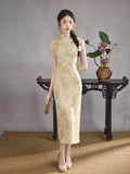 Modern Chinese Qipao, Cheongsam Dress, breathable Summer Qipao, mandarin collar
