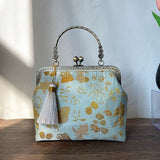 Hand-made, Chinese Cheongsam bag, Dinner bag, Party Clutches