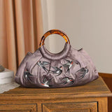 Hand-made, Chinese Cheongsam bag, Dinner bag, Party Clutches, 燕江南