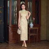 Modern Chinese qipao, silk dress, Cheongsam Dress, Evening Dresses, Ball Gowns