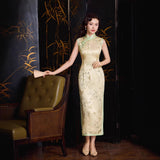 Modern Chinese qipao, silk dress, Cheongsam Dress, Evening Dresses, Ball Gowns