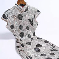 Free alteration, Traditional Chinese Qipao dress, Mulberry Silk cheongsam,  Evening Dress,  floral prints