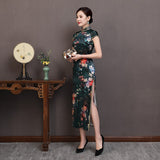 Free alteration, Traditional Chinese Qipao dress, Mulberry Silk cheongsam,  Evening Dress,  light summer dress