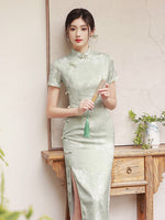 Modern Chinese qipao, Chinese Cheongsam Dress, Evening Dress, Ball Gowns, summer qipao, mandarin collar